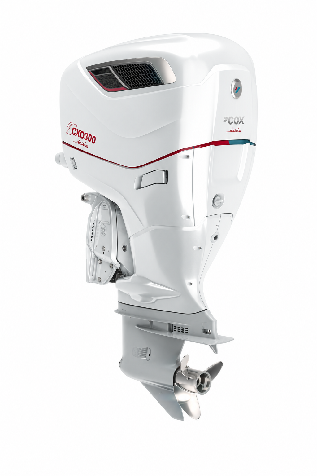 單俥（1 × CXO300） 白色 CXO300 柴油船外機